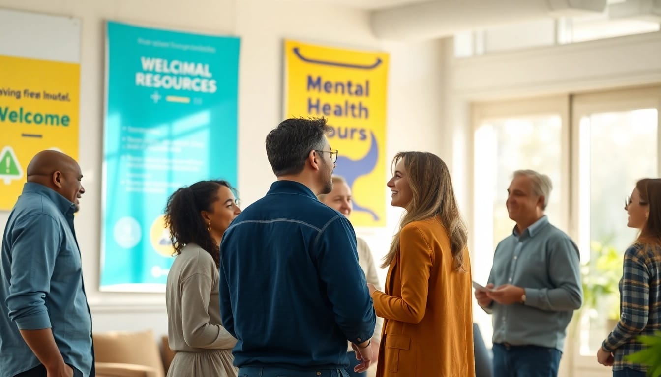 Promoting mental health awareness through an engaging community discussion.