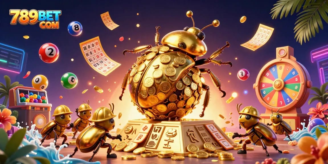 Experience winning moments with vibrant gameplay at 789BET COM with colorful lottery elements.