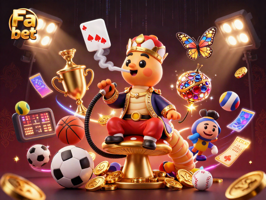 Engage with Fa bet's thrilling online betting experience featuring vibrant game elements.